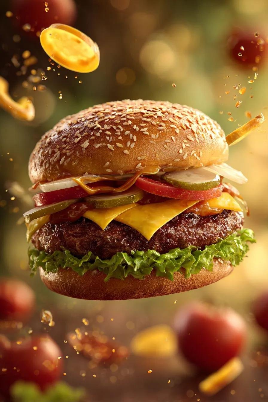 Floating Cheeseburger storyboard