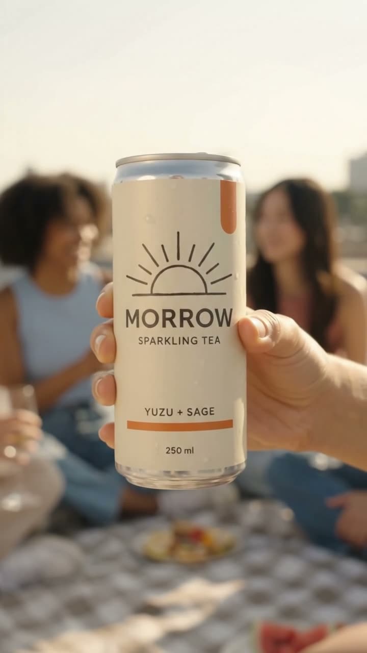 MORROW can held up at a rooftop picnic, hook C