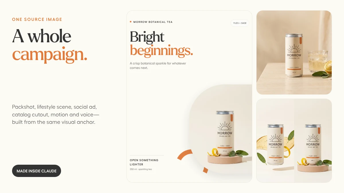 How to Turn One Product Photo into a Full Campaign